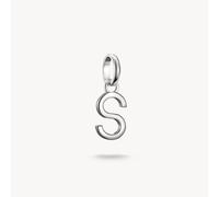 Thomas Sabo Charm Club Charming Connect Sterling Silver Letter S Charm CC1225-001-21 - Sterling Silver