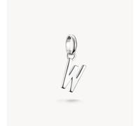 Thomas Sabo Charm Club Charming Connect Sterling Silver Letter W Charm CC1229-001-21 - Sterling Silver