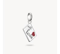 Thomas Sabo Charm Club Charming Connect Sterling Silver Love - Sterling Silver / Enamel
