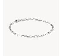 Thomas Sabo Charm Club Charming Connect Sterling Silver Paperclip Bracelet A2206-001-21-L19v - Sterling Silver