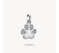 Thomas Sabo Charm Club Charming Connect Sterling Silver Paw - Sterling Silver / Zirconia