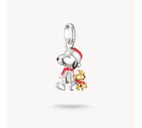 Thomas Sabo Charm Club Charming Connect Sterling Silver Peanuts - Sterling Silver / Rhodium Plated / Enamel