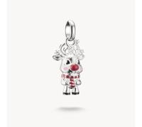 Thomas Sabo Charm Club Charming Connect Sterling Silver Reindeer - Sterling Silver / Enamel