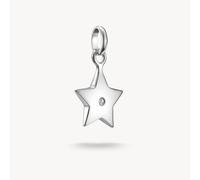 Thomas Sabo Charm Club Charming Connect Sterling Silver Star - Sterling Silver / Zirconia