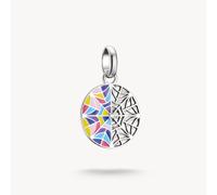 Thomas Sabo Charm Club Charming Connect Sterling Silver - Sterling Silver / Rhodium Plated / Enamel