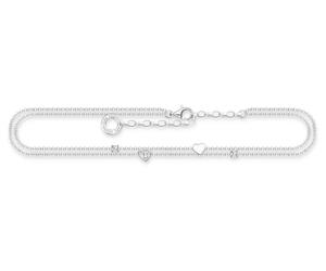 Thomas Sabo Charm Club Charming | Double Chain | Crystal Set AK0040-051-14-L27V
