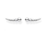Thomas Sabo Charm Club Charming Silver Dot Ear Climbers H2156-001-21 - Bold Statement | Acotis - Sterling Silver