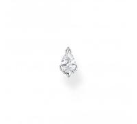 Thomas Sabo Charm Club Charming Sterling Silver Ice Crystal Single Earring H2259-051-14 - - Sterling Silver / Zirconia