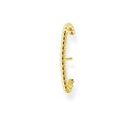 Thomas Sabo Charm Club Charming Yellow Gold Dot Arch Single Ear Stud H2154-413-39 - Elegant - Sterling Silver