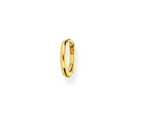Thomas Sabo Charm Club Charming Yellow Gold Small Hoop Single Earring 13.5mm CR656-413-39 - - Sterling Silver