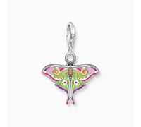 Thomas Sabo Charm Club Charmista Charmista Colourful Moth Charm 2209-691-7 - Polished Quality | - Sterling Silver / Cold Enamel / Zirconia
