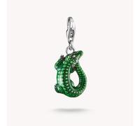 Thomas Sabo Charm Club Charmista Charmista Crocodile Charm 2218-664-7 - Exclusive Design | Acotis - Sterling Silver / Cold Enamel