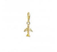 Thomas Sabo Gold Tone Aeroplane Charm 2.9 x 1.1cm