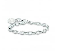 Thomas Sabo Charm Club Charmista Charmista Silver Cold Enamel Bracelet X0285-007-21 - Distinctive - Size 15 cm - Sterling Silver / Cold Enamel