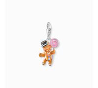 Thomas Sabo Charm Club Charmista Multicoloured Gingerbread man charm 2064-691-7 - Signature - Sterling Silver / Enamel / Zirconia