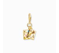 Thomas Sabo Charm Club Charmista Multicoloured Make-a-wish charm 2065-414-7 - Exclusive Design | - Sterling Silver / Gold Plated / Zirconia