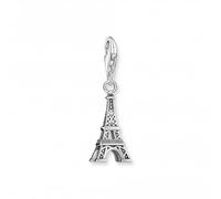 Thomas Sabo Charm Club Charmista Sterling Silver Zirconia Eiffel Tower Charm 2074-643-21 -