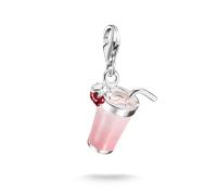 Thomas Sabo Charm Club Cold Enamel Pink Tokyo | Acotis - Sterling Silver / Cold Enamel