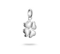 Thomas Sabo Charm Club Connect 3D Lucky Clover Charm Pendant 2.2 x 1.3cm