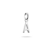 Thomas Sabo Charm Club Connect CC1207-001-21 Recycled Sterling Silver Letter A Charm