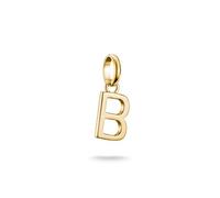 Thomas Sabo Charm Club Connect CC1208-413-39 18K Gold Plated 925 Sterling Silver Letter B Pendant