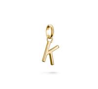 THOMAS SABO Charm Club Connect Gold Plated Letter K Charm CC1217-413-39
