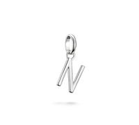 Thomas Sabo Charm Club Connect CC1220-001-21 Recycled Sterling Silver Letter N Charm