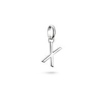 Thomas Sabo Charm Club Connect CC1230-001-21 Recycled 925 Silver Letter X Charm