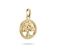 Thomas Sabo Charm Club Connect CC1262-414-14 Tree of Love Charm Pendant with Stones 18k Gold Plating Recycled 925 Silver