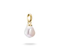 Thomas Sabo Charm Club Connect Charms - 925 Silver Charm Pendant Lucky & Love Designs, one size, Sterling Silver, Pearl