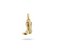 Thomas Sabo Charming Connect 18ct Gold Plated Cowboy Boot Charm CC1325-M01-14 | Acotis - 18ct Gold Plated / Alloy