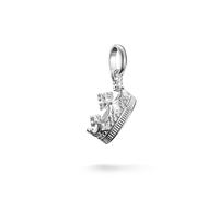 Thomas Sabo Charm Club Connect CZ Crown Charm Pendant 1.9 x 1.3cm