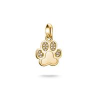 THOMAS SABO Charm Club Connect Charms - 925 Silver Charm Pendant Nature & Animals Designs, One Size, zirconia white