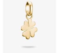 THOMAS SABO Charm Club Connect Gold Plated Four Leaf Clover Charm CC1202-413-39