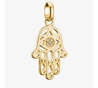 THOMAS SABO Charm Club Connect Gold Plated Hamsa Hand Charm CC1243-414-14