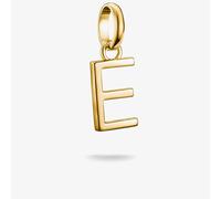 THOMAS SABO Charm Club Connect Gold Plated Letter E Charm CC1211-413-39