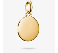 THOMAS SABO Charm Club Connect Gold Plated Small Round Charm CC1271-413-39