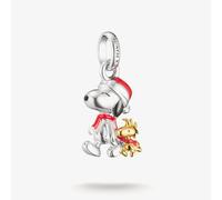 Thomas Sabo Charm Club Charming Connect Sterling Silver Peanuts - Sterling Silver / Rhodium Plated / Enamel