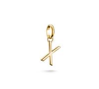 Thomas Sabo Charm Club Connect Recycled 925 Silver Letter Charm, one size, Sterling Silver, No Gemstone
