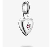 THOMAS SABO Charm Club Connect Red Cubic Zirconia Heart Charm CC1234-011-10
