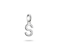 Thomas Sabo Charm Club Connect S Initial Charm Pendant 1.8 x 0.7cm
