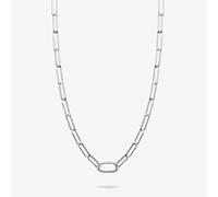 THOMAS SABO Charm Club Connect Silver 50cm Paperclip Oval Link Necklace C1207-001-21-L50