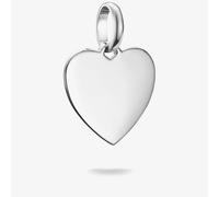 Thomas Sabo Charm Club Connect CC1272-001-21 Recycled Sterling Silver Heart Charm 1.8 x 1.5 cm