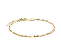 Thomas Sabo Charm Club Connect Singapore Design Gold Tone Bracelet 0.17cm, 16-19cm