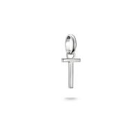 Thomas Sabo Charm Club Connect T Initial Charm Pendant 1.8 x 0.7cm