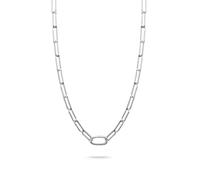 Thomas Sabo Charm Club Connect Wide Oval Link Charm Necklace 0.8 x 1.6cm, 50cm