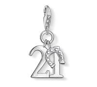 THOMAS SABO Charm Club 'Lucky Number 21' Charm Silver