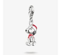 Thomas Sabo Charm Club Original Peanuts Snoopy Santa Edition Charm 2.7 x 1.05cm