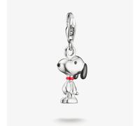 Thomas Sabo Charm Club Sterling Silver Peanuts Original Snoopy - Sterling Silver / Rhodium Plated / Enamel
