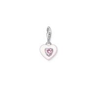 THOMAS SABO Charm Club Pink Heart Charm Cream